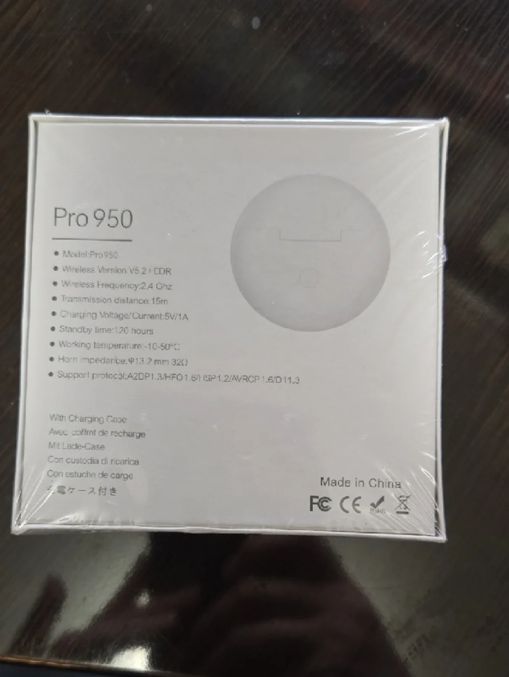 Pro 950 True Wireless Earbuds - White - Factory Sealed Package